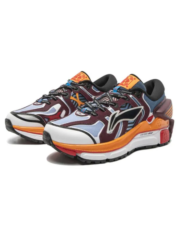 Кроссовки солнцезащитные Li-Ning — изображение 3 из 4, коричневый/синий