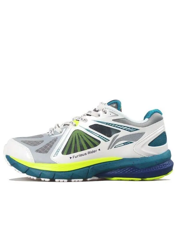 Кроссовки furious rider 3 og Li-Ning — изображение 1 из 4, серый/белый/синий/желтый