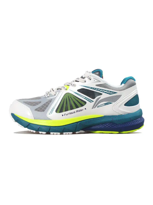 Кроссовки furious rider 3 og Li-Ning — изображение 2 из 4, серый/белый/синий/желтый