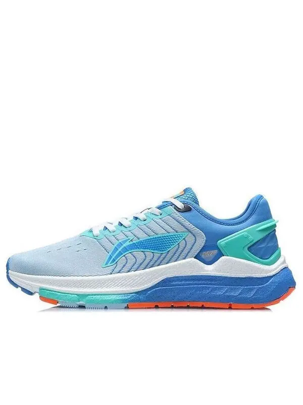 Кроссовки яростный гонщик 5 Li-Ning — изображение 1 из 4, синий/оранжевый/белый