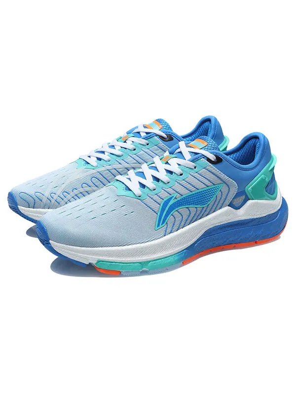 Кроссовки яростный гонщик 5 Li-Ning — изображение 3 из 4, синий/оранжевый/белый