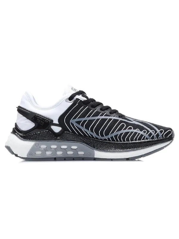 Кроссовки яростный гонщик 5 Li-Ning — изображение 2 из 4, черный/белый