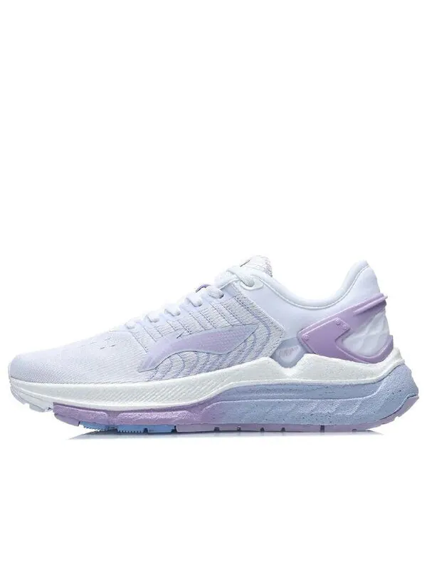 Кроссовки яростный гонщик 5 Li-Ning — изображение 1 из 4, белый/фиолетовый