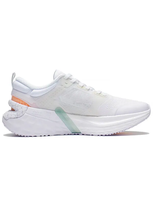 Кроссовки яростный гонщик 6 Li-Ning — изображение 2 из 4, белый/оранжевый/зеленый