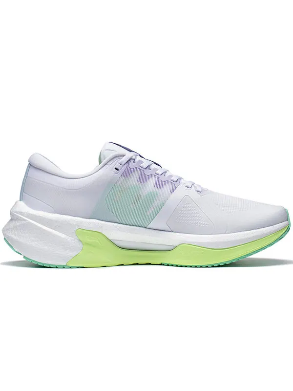 Кроссовки яростный гонщик 7 Li-Ning — изображение 2 из 4, белый/фиолетовый/зеленый
