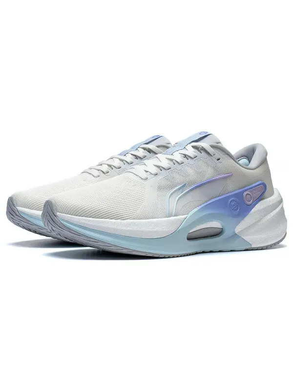 Кроссовки яростный гонщик 7 Li-Ning — изображение 3 из 4, серый/синий/фиолетовый
