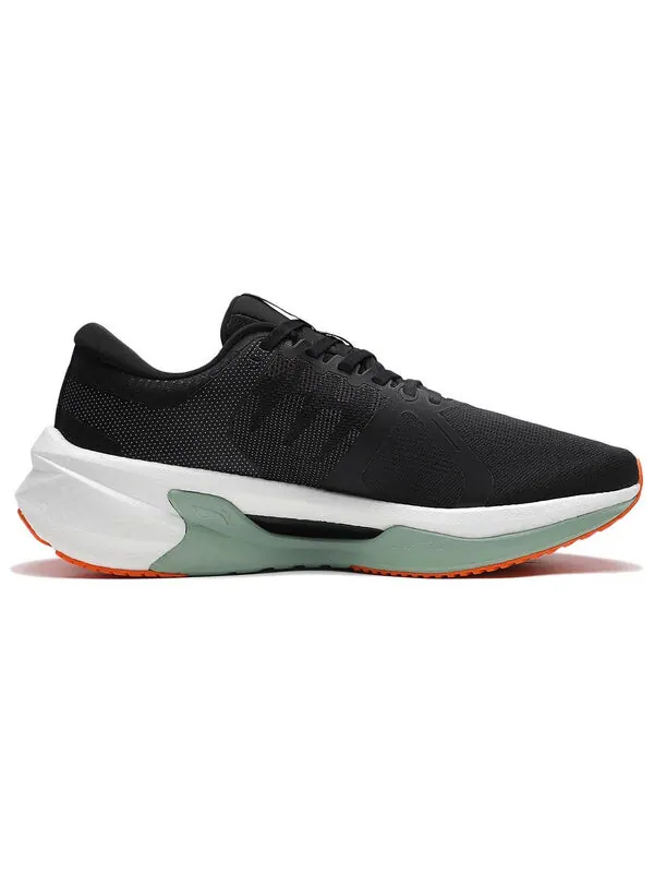 Кроссовки яростный гонщик 7 Li-Ning — изображение 2 из 4, черный/зеленый/оранжевый