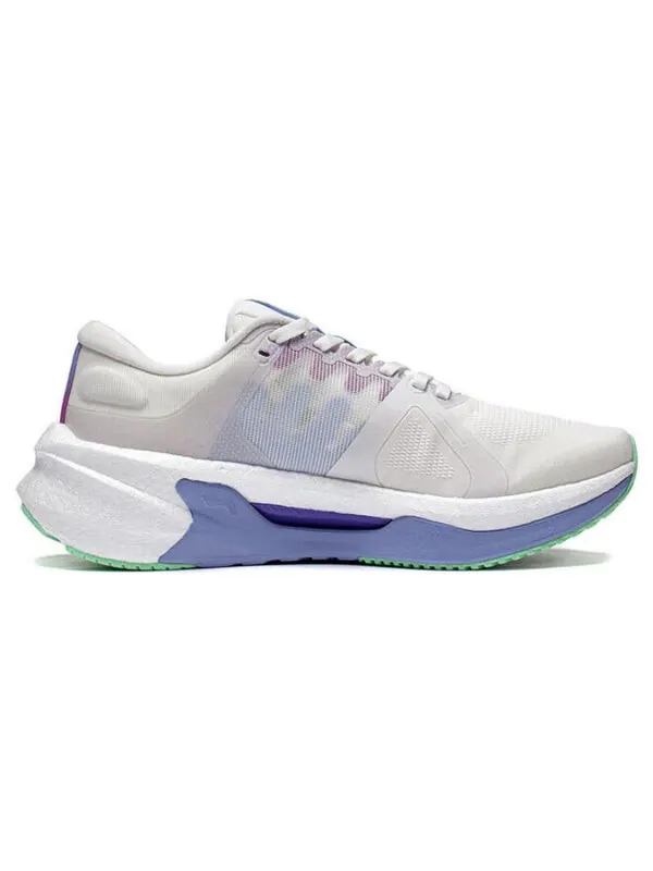 Кроссовки яростный гонщик 7 Li-Ning — изображение 2 из 4, белый/фиолетовый/зеленый