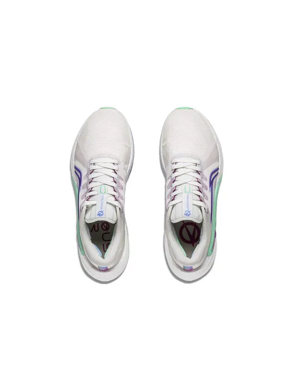 Кроссовки яростный гонщик 7 Li-Ning — изображение 4 из 4, белый/фиолетовый/зеленый