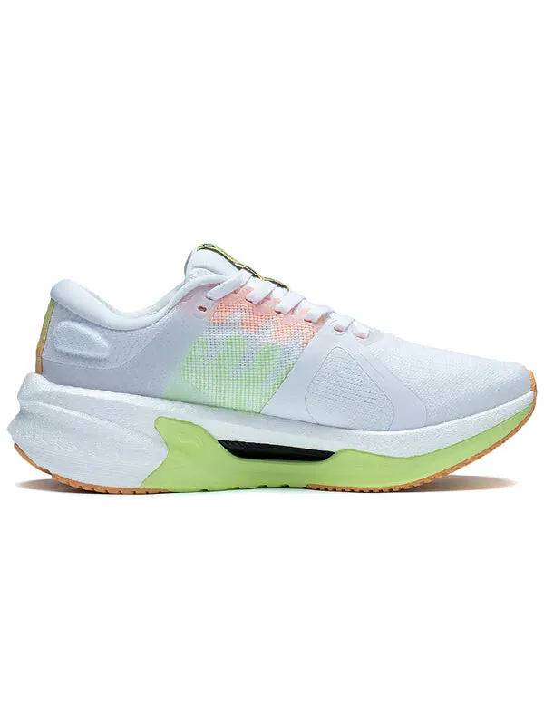 Кроссовки яростный гонщик 7 Li-Ning — изображение 2 из 4, белый/зеленый/оранжевый