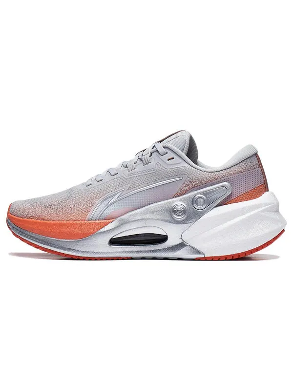 Кроссовки яростный гонщик 7 Li-Ning — изображение 2 из 4, серый/оранжевый