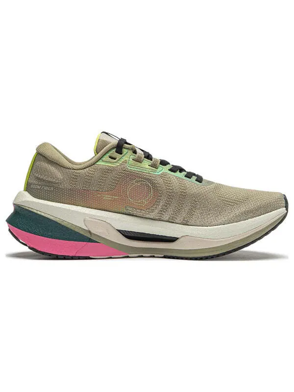 Кроссовки яростный гонщик 7 v2 Li-Ning — изображение 3 из 4, серый/зеленый/бежевый