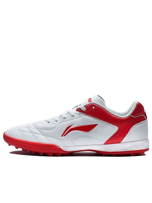 Кроссовки Li-Ning Training Soccer Shoes TF 'White Red' — изображение 1 из 4, белый/красный