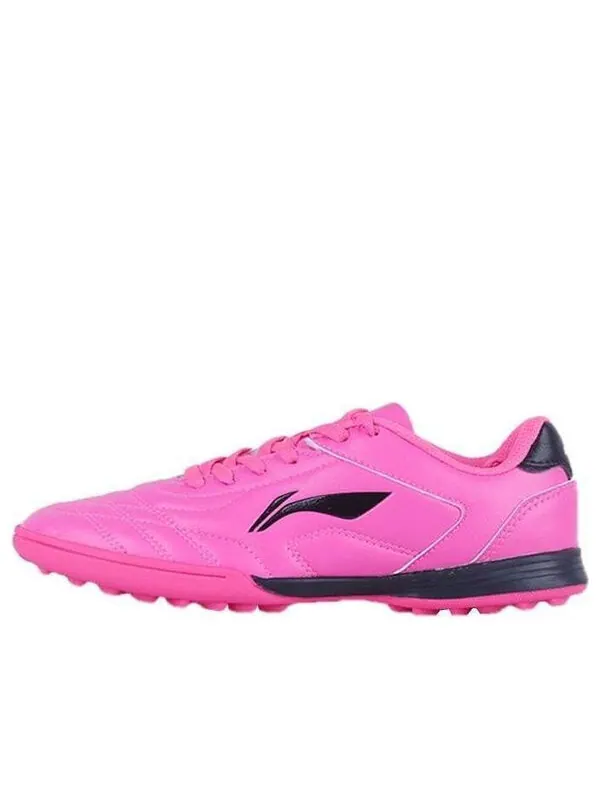 Кроссовки тренировочные футбольные бутсы tf Li-Ning — изображение 1 из 4, розовый/черный