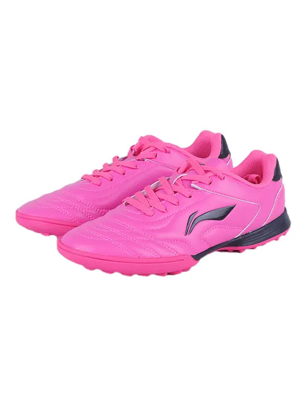 Кроссовки тренировочные футбольные бутсы tf Li-Ning — изображение 3 из 4, розовый/черный