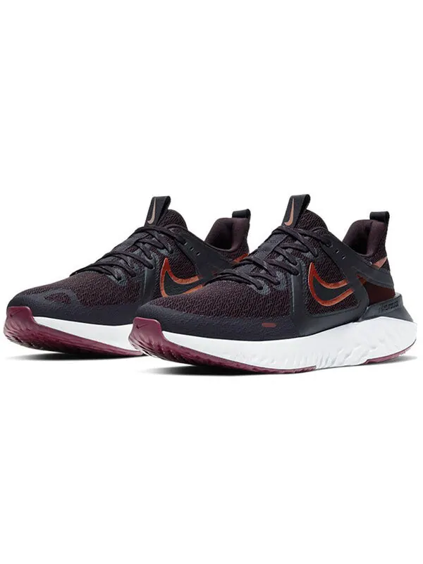 Кроссовки легенда реагировать 2 Nike — изображение 3 из 4, бордовый/металлик-черный