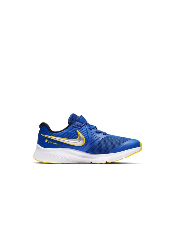 Кроссовки Star Runner 2Velcro Nike — изображение 2 из 4, синий