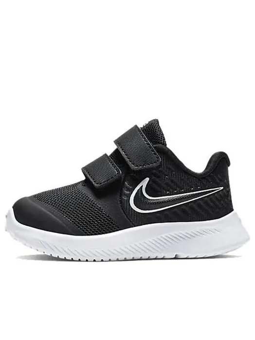 Кроссовки Star Runner 2Velcro Nike — изображение 1 из 4, черный/белый