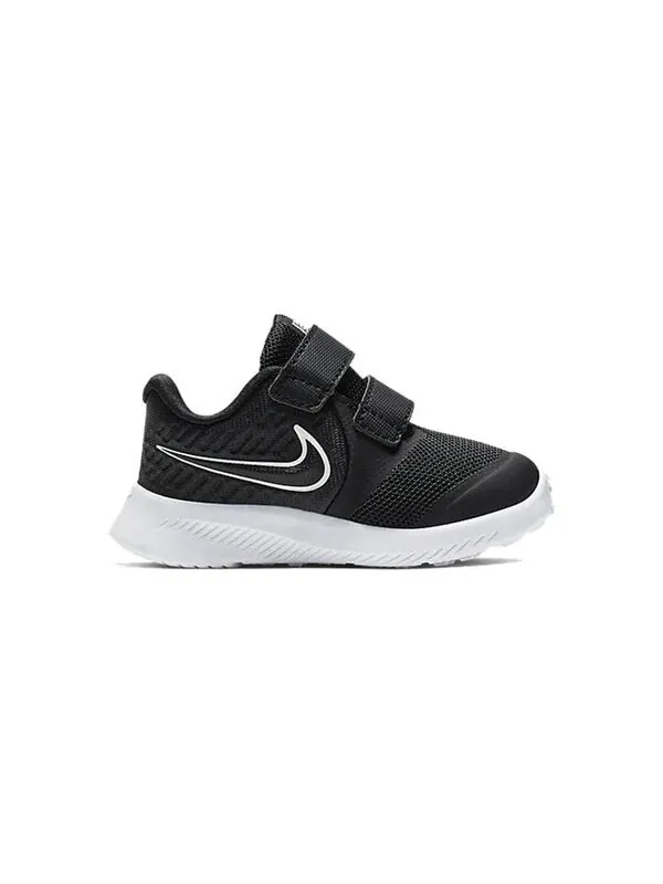 Кроссовки Star Runner 2Velcro Nike — изображение 2 из 4, черный/белый