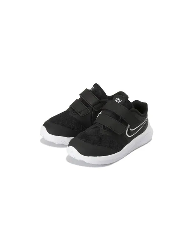 Кроссовки Star Runner 2Velcro Nike — изображение 3 из 4, черный/белый