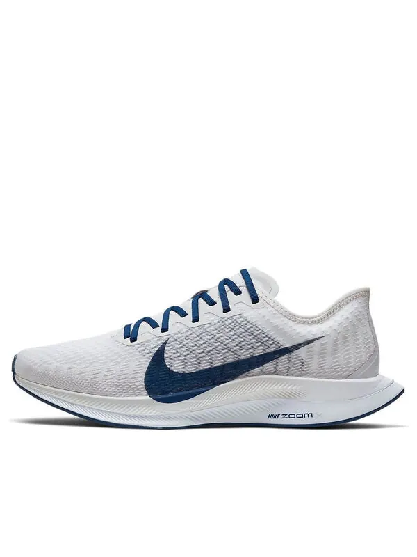 Кроссовки зум пегас турбо 2 Nike — изображение 1 из 4, серый/белый/синий