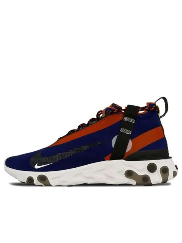 Кроссовки react runner mid wr ispa Nike — изображение 1 из 4, синий/черный-оранжевый