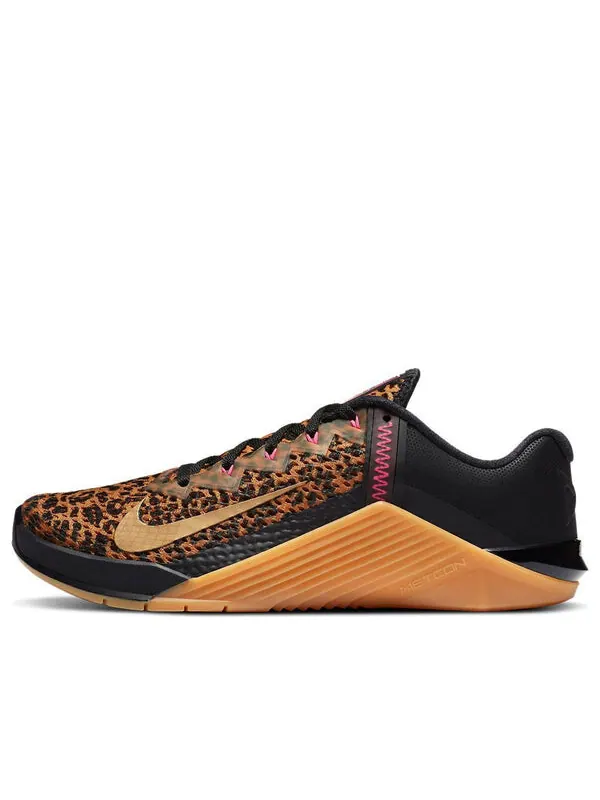 Кроссовки меткон 6 Nike — изображение 1 из 4, черный/коричневый
