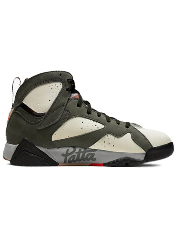 Кроссовки 7 retro sp x patta 'icicle' Air Jordan — изображение 2 из 4, красный