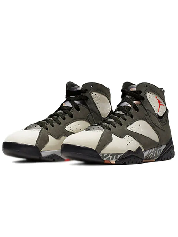 Кроссовки 7 retro sp x patta 'icicle' Air Jordan — изображение 3 из 4, красный