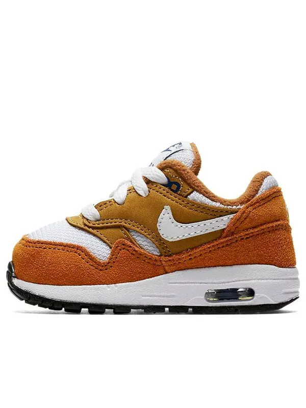 Кроссовки air max 1 premium retro Nike — изображение 1 из 4, белый/коричневый