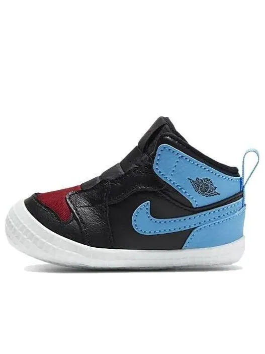 Кроссовки 1 пинетки для детской кроватки Air Jordan — изображение 1 из 4, черный