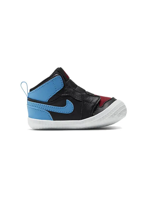 Кроссовки 1 пинетки для детской кроватки Air Jordan — изображение 2 из 4, черный