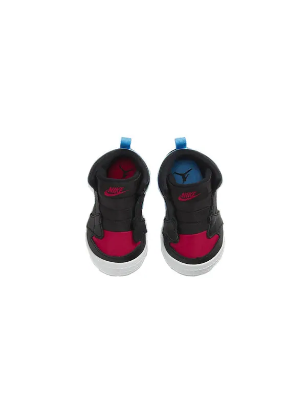 Кроссовки 1 пинетки для детской кроватки Air Jordan — изображение 3 из 4, черный