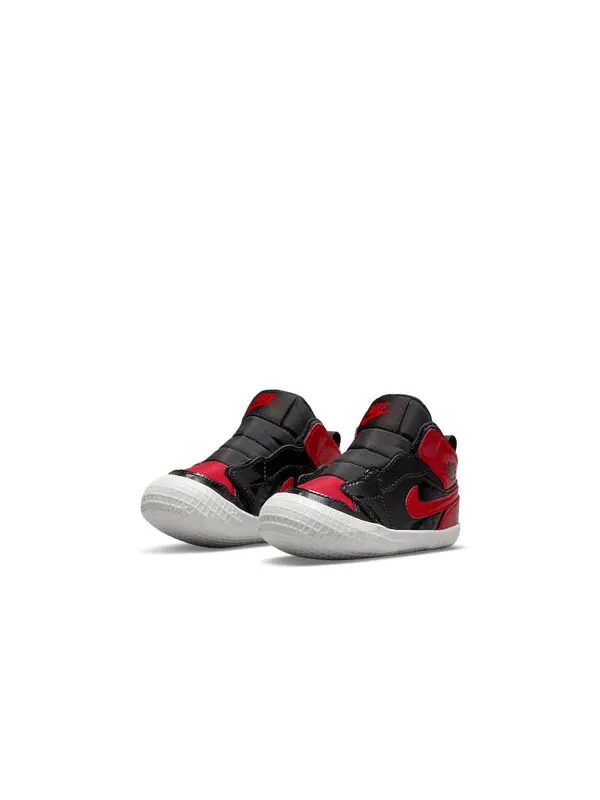Кроссовки 1 ретро высокие og crib Air Jordan — изображение 3 из 4, черный/красный