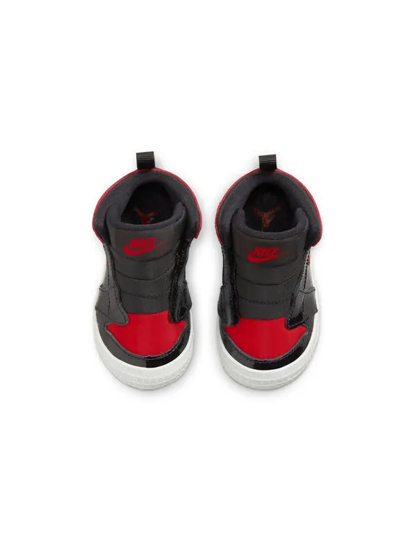Кроссовки 1 ретро высокие og crib Air Jordan — изображение 4 из 4, черный/красный