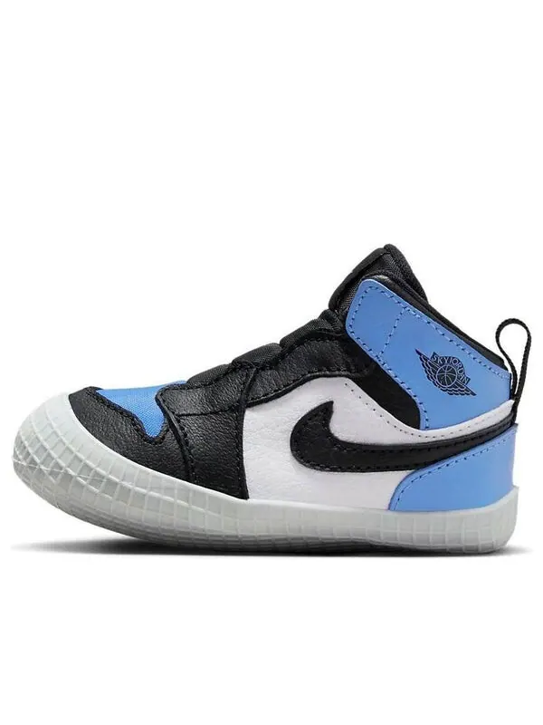 Кроссовки 1 пинетки для детской кроватки Air Jordan — изображение 1 из 4, синий/белый/черный