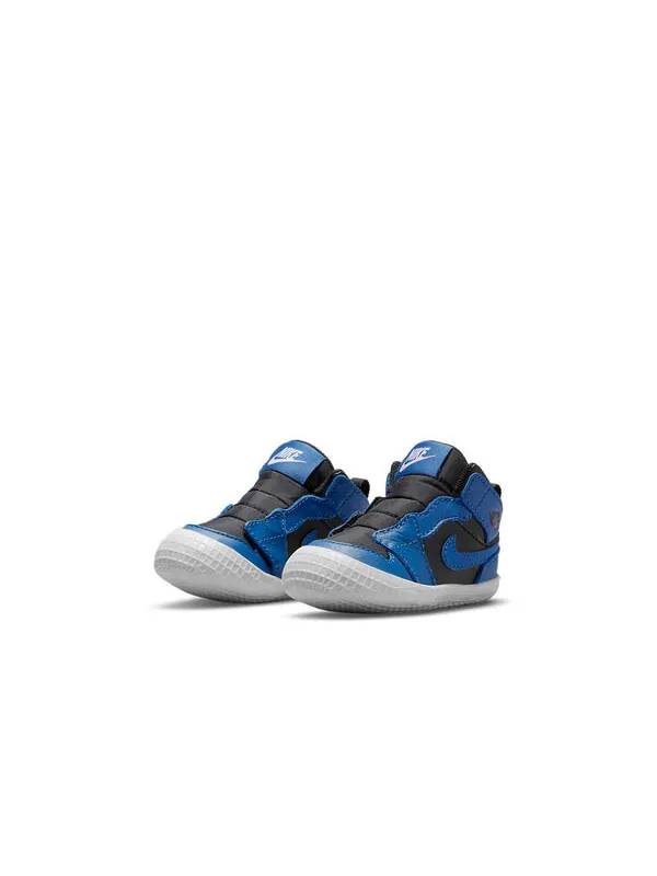 Кроссовки 1 пинетки для детской кроватки Air Jordan — изображение 3 из 4, синий/черный