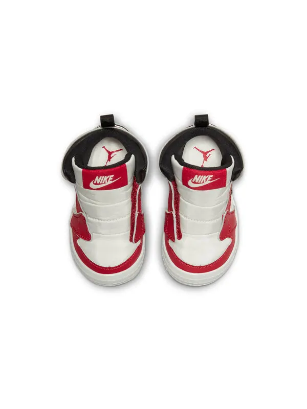 Кроссовки 1 пинетки для детской кроватки Air Jordan — изображение 4 из 4, белый/красный