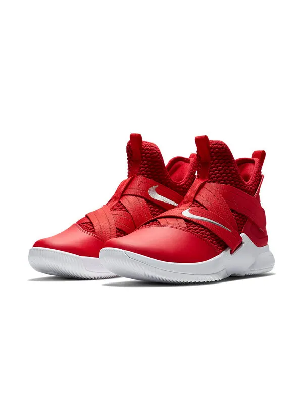 Кроссовки lebron soldier 12 тб Nike — изображение 3 из 4, красный/белый