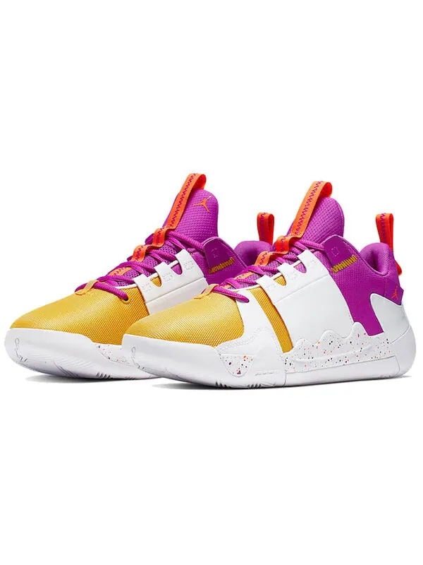 Кроссовки невесомость Air Jordan — изображение 3 из 4, белый/фиолетовый