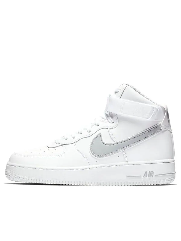 Кроссовки air force 1 high '07 'white wolf grey' Nike — изображение 1 из 4, белый