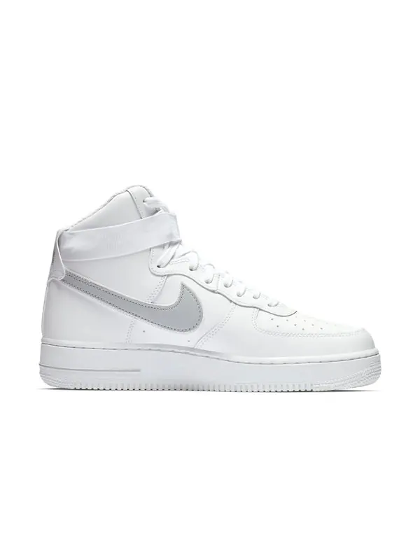 Кроссовки air force 1 high '07 'white wolf grey' Nike — изображение 2 из 4, белый