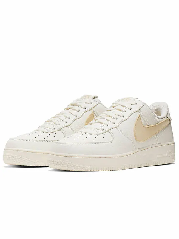 Кроссовки air force 1 low '07 premium 'oversize swoosh sail' Nike — изображение 2 из 4, бежевый