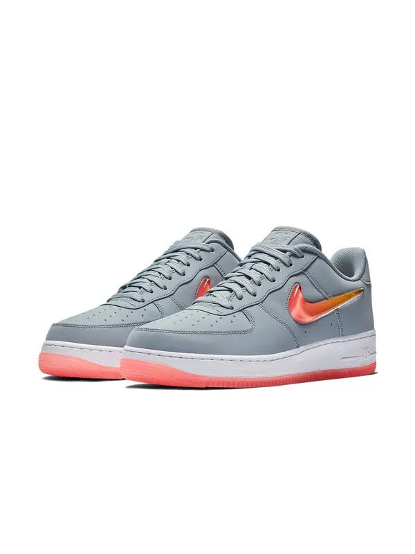 Кроссовки air force 1 драгоценность Nike — изображение 3 из 4, серый/красный