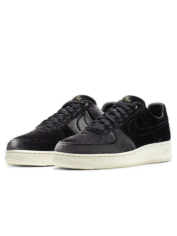 Кроссовки air force 1 low '07 premium 'black velour' Nike — изображение 3 из 4