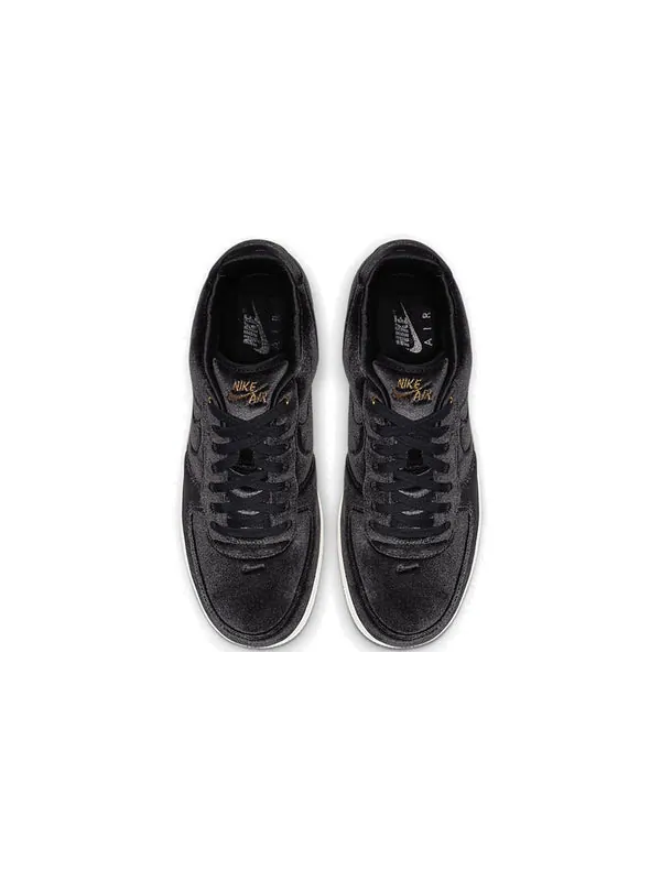 Кроссовки air force 1 low '07 premium 'black velour' Nike — изображение 4 из 4