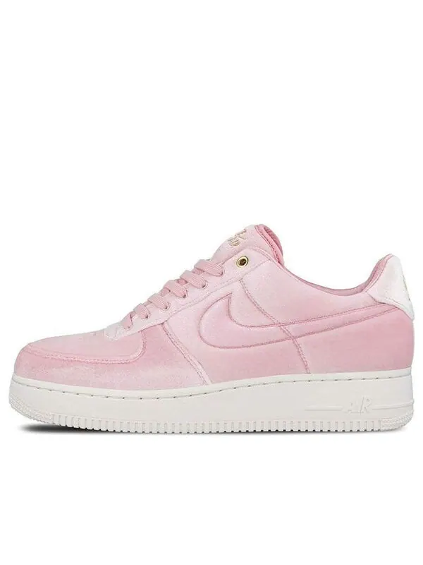 Кроссовки air force 1 low '07 premium 'pink velour' Nike — изображение 1 из 4, розовый