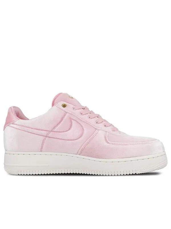 Кроссовки air force 1 low '07 premium 'pink velour' Nike — изображение 2 из 4, розовый