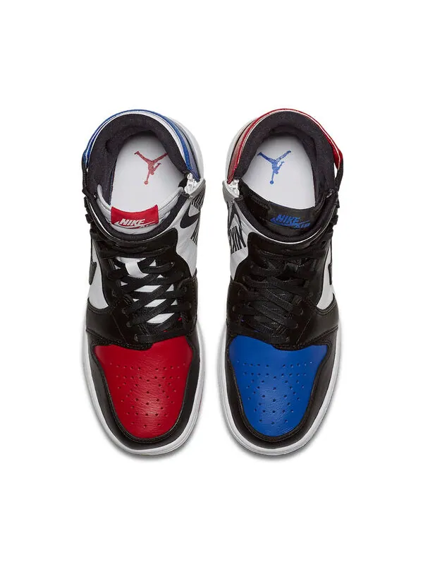 Кроссовки 1 rebel xx 'top 3' Air Jordan — изображение 3 из 4, черный--красный