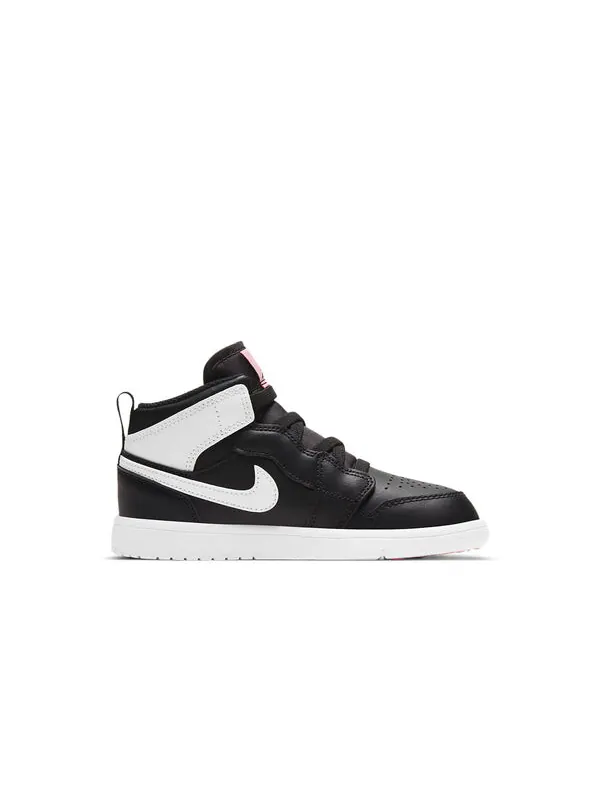 Кроссовки 1 средние альт Air Jordan — изображение 2 из 4, черный//белый